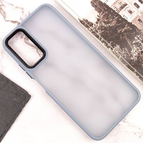 Чехол TPU+PC Lyon Frosted для Oppo A58 4G Sierra Blue | Зображення 3