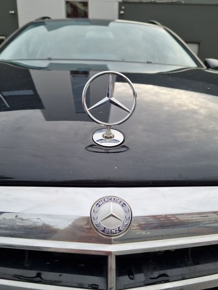 Эмблема прицел (без надписи) для Mercedes E-сlass W211 2002-2009 гг | Зображення 3
