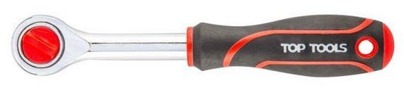 Ключ-трещотка TOP TOOLS 1/4 , 150 мм (38D101)