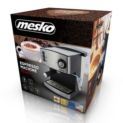 Кавоварка Mesko MS-4403 сірий 15 Бар | Зображення 2