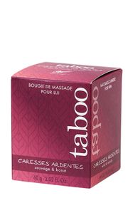 Массажный крем/свеча Caresses Ardentes Bougie Massage 60 gr sexstyle