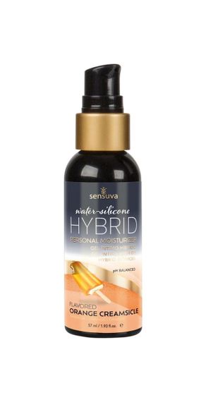 Змазка водно-силіконова Sensuva Hybrid Orange Creamsicle (57мл) без цукру, можна для оральних пестощ