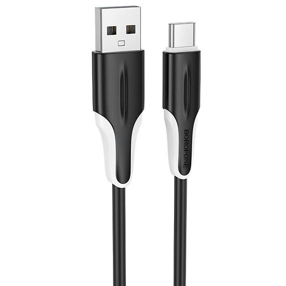 Дата кабель Borofone BX119 New USB to Type-C 3A (1m) Black