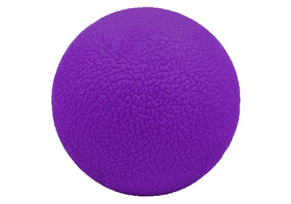 Масажний м'ячик EasyFit TPR 6 см фіолетовий (EF-2075-V)