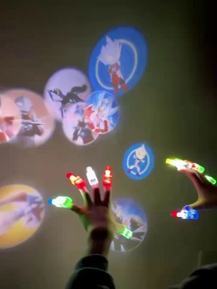 Дитячий проектор-ліхтарик на пальці | Зображення 2