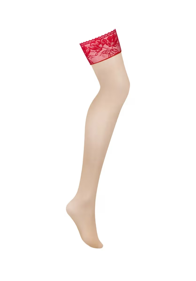 Комплект білизни Obsessive Lacelove cupless 3pcs set XS/S Red Sex Aura | Зображення 5