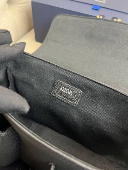 Месенджер  чорний Dior Hit The Road c857 | Зображення 7