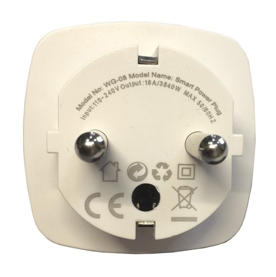 Розетка-таймер SMART WIFI 16A 230V Ny95000917 | Зображення 2