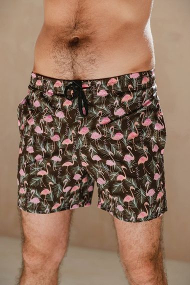 Плавальні Шорти Without Flamingo Black | Зображення 1