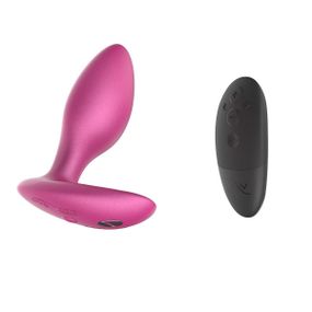 Анальна смарт-вібропробка We-Vibe Ditto+ Cosmic Pink, 10 режимів, пульт ДК sexstyle