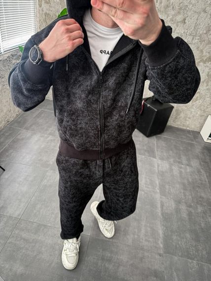 Костюм утеплений зіп худі/штани DRAPP дтф | Зображення 2