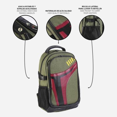 Рюкзак шкільний Cerda Star Wars - Boba Fett Casual Travel Backpack (CERDA-2100003724) | Зображення 7
