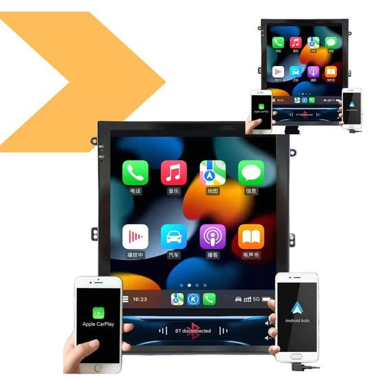 Магнітола Tesla 9.7 4/32 4G SIM 8 Core Android 12 з IPS CarPlay DSP (42439-Tesla 9.7_7161) | Зображення 1