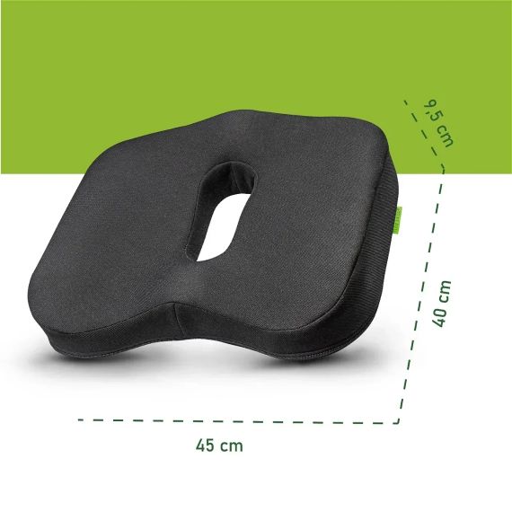 Ортопедична подушка Memory Foam Comfort — ергономічна накладка на сидіння для тривалого сидіння | Зображення 5