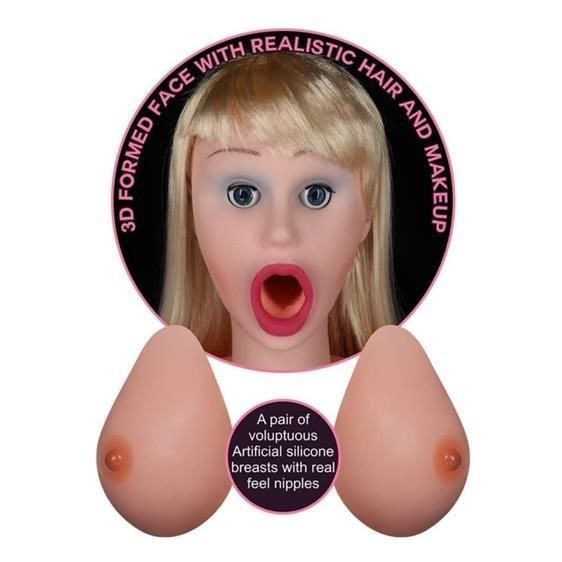 Надувная секс кукла - Silicone Boobie Super Love Doll sexstyle | Зображення 4