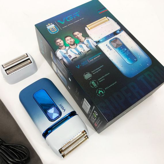 Беспроводная машинка для стрижки для дома Электробритва профессионального бритья AM-90 | Зображення 7