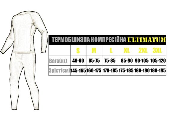 Термобелье Ultimatum компрессионное Олива | Зображення 3