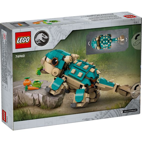 Конструктор LEGO Jurassic World Малюк Бампі: Анкілозавр (76962) | Зображення 5