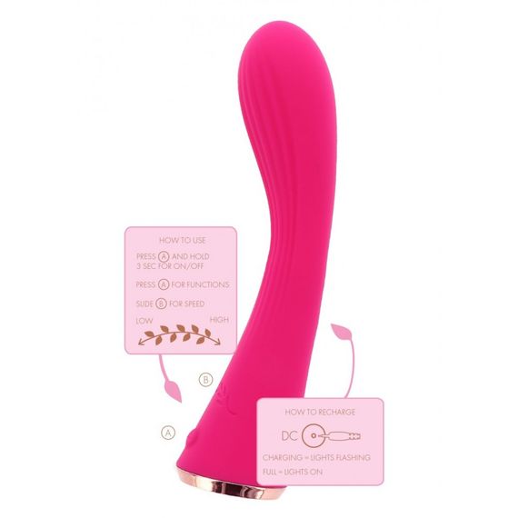 Вібратор для точки G Rose Vibrator Sex Aura | Зображення 4