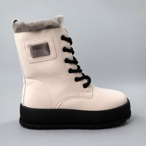 Черевики дитячі хутро 590696 Молочні 32 33 34 35 36 37