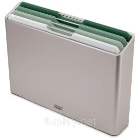Набір з 4-х обробних дошок Джозеф Джозеф Joseph Joseph Folio Cutting Board Set Large 60197 Оригінал