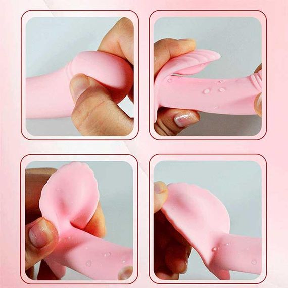 Мінівібратор у трусики метелик USB | Зображення 3