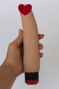 Вібратор EGZO Ciberskin VNS003 ( 18,5 см х 3,8 см ) sexstyle