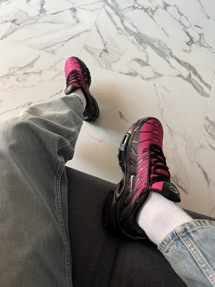 Кросівки Air Max TN Plus Pink Black 36 22.5 см | Зображення 8