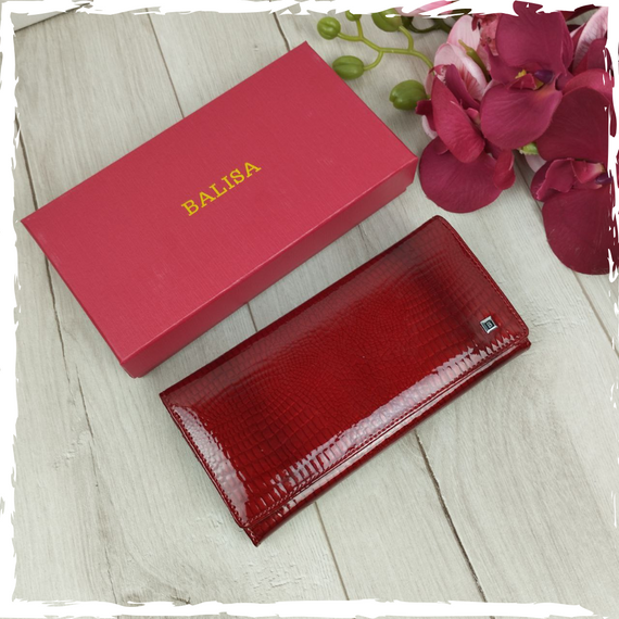 Кошелек женский из натуральной кожи на магните. Кошелек женский. Кошелек кожаный | Зображення 3