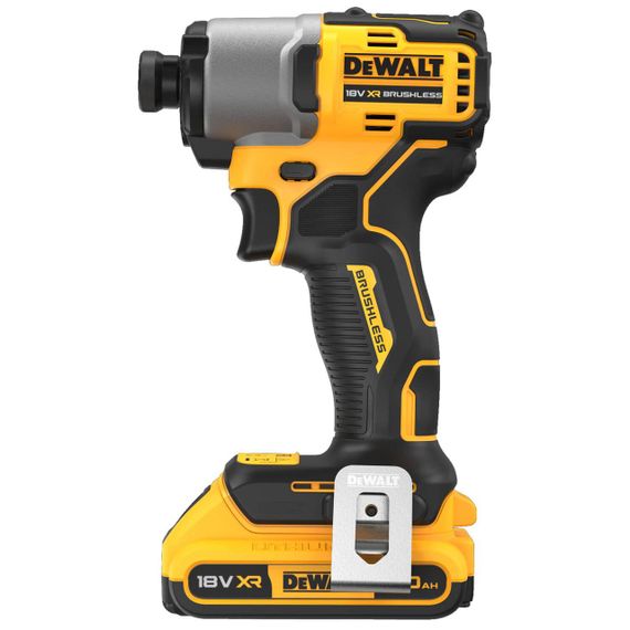 Шуруповерт ударный аккумуляторный бесщёточный 192Нм DeWALT DCF840D2T | Зображення 1