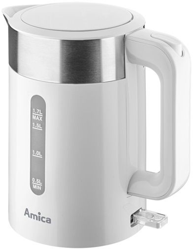 Електрочайник Amica KD 3011 1.7 л білий | Зображення 1