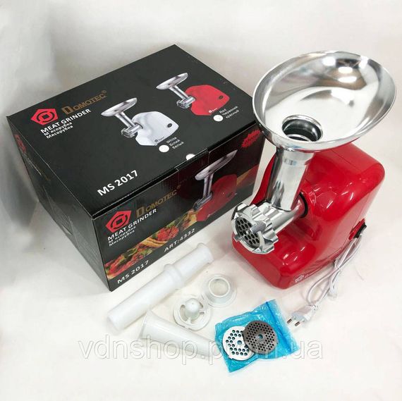 Для томатів Domotec, Лучшие мясорубки, М'ясорубка для овочів, М'ясорубка система реверсу LP-40 | Зображення 2