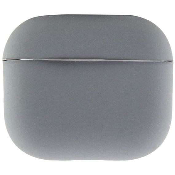 Силиконовый футляр для наушников AirPods 3 Серый / Gray