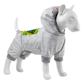 Комбінезон для собак WAUDOG Clothes малюнок "Джокер", софтшелл, XS30, B 36-40 см, С 24-27 см