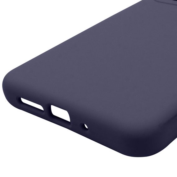Чохол Silicone Cover Lakshmi Full Camera (AAA) для Xiaomi Redmi 15 (EU) Темно-синій / Midnight blue | Зображення 4