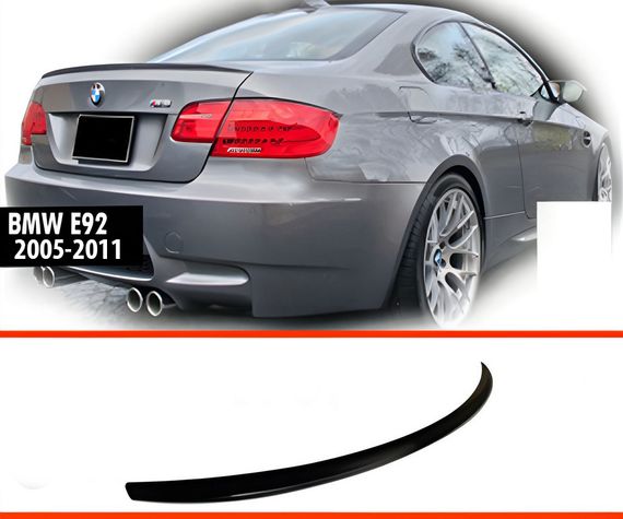 Спойлер M3-Style (для E92, Черный Глянец) для BMW 3 серия E-90/91/92/93 2005-2011 гг