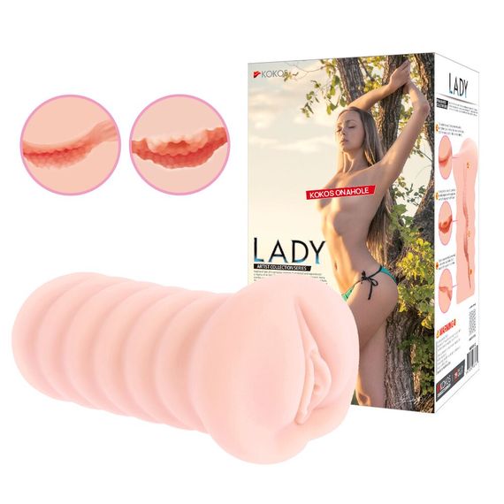 Мастурбатор-вагина Kokos Lady | Зображення 6