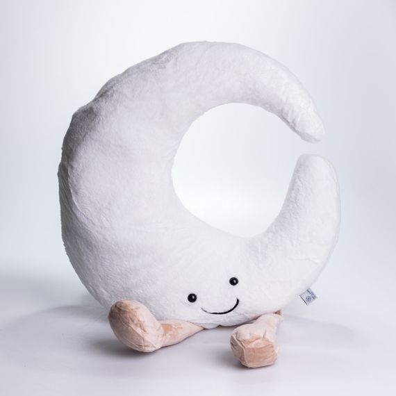 М'яка іграшка-подушка з пледом Місяць 170*110 см 3в1 Білий 520-21M | Зображення 2
