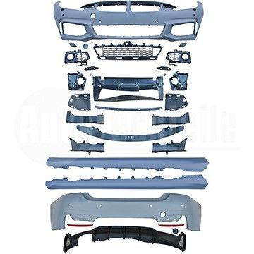 Обвес компл. BMW 4 F36 (GT) 14-20 (с Отв.Фароомыв., Пд/Зд:PDC, 2Т1-Сторонн.Выхлоп, Пороги -M-Tech-), 711 5156