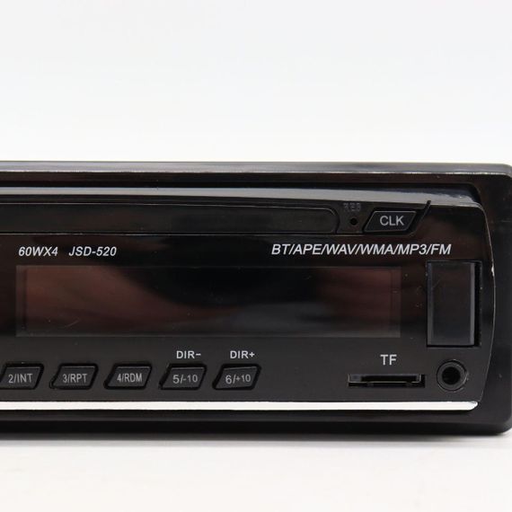 Автомагнітола з Bluetooth, 1DIN, MP3-SA-520 ISO / Магнітола з LED підсвіткою в авто / Магнітофон в машину | Зображення 7