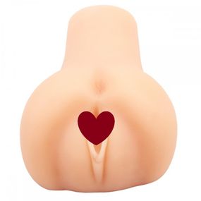 Мастурбатор вагина с вибрацией Chisa Man Q Virgin Abby из киберкожи, бежевый Sex Aura