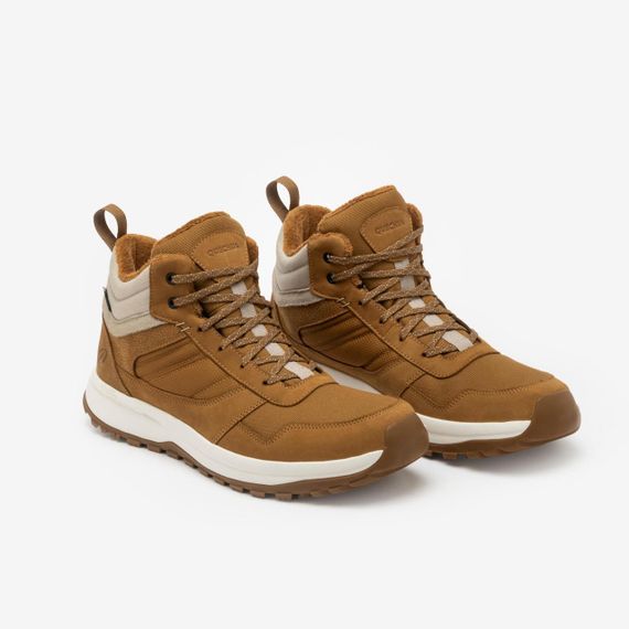 Черевики чоловічі NH500 Hybrid для туризму шкіряні коричневі - EU45 UA44 | Зображення 1