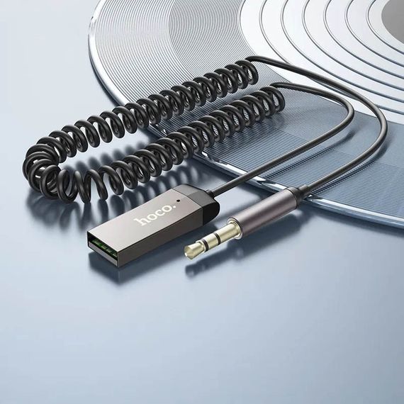 Аудіо ресивер Hoco E78 Benefit Metal gray | Зображення 4