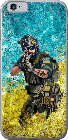 Чехол на iPhone 6 Воин ЗСУ "5311u-45-17620"