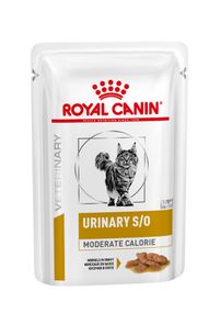 Корм Royal Canin Urinary S/O Feline Moderate Calorie Pouches вологий для котів із захворюваннями сечовивідної системи 85 гр