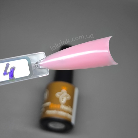 База Bee Nails French Base №04 (рожева) 8мл