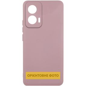 Чохол Silicone Cover Lakshmi Full Camera (AAA) для Motorola Moto G05 / E15 4G Рожевий / Pink Sand