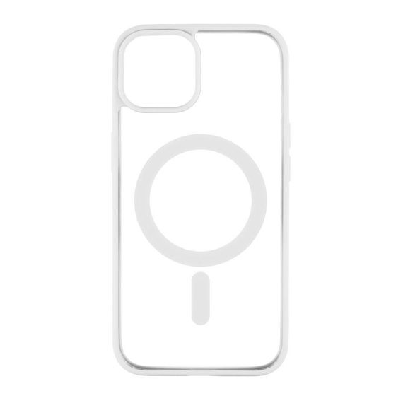 Чохол TPU Color with Magsafe для iPhone 14 Колір 02, Light Синій | Зображення 5