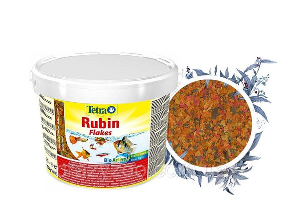 Корм EcoFood Tetra Rubin для акваріумних риб у пластівцях 20 г