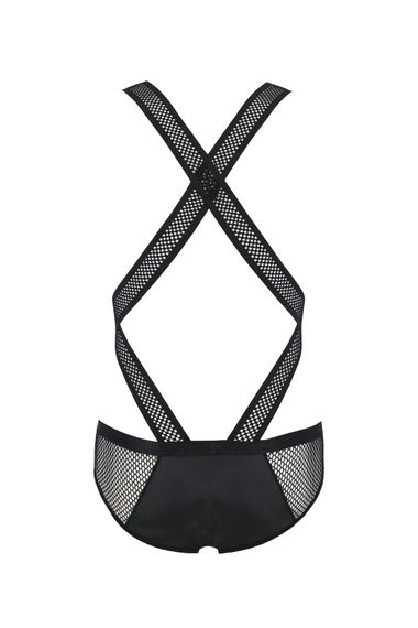 Сетчастое боди мужское Passion 045 BODY VICTOR, Черный, S, M, Маленький размер | Зображення 3